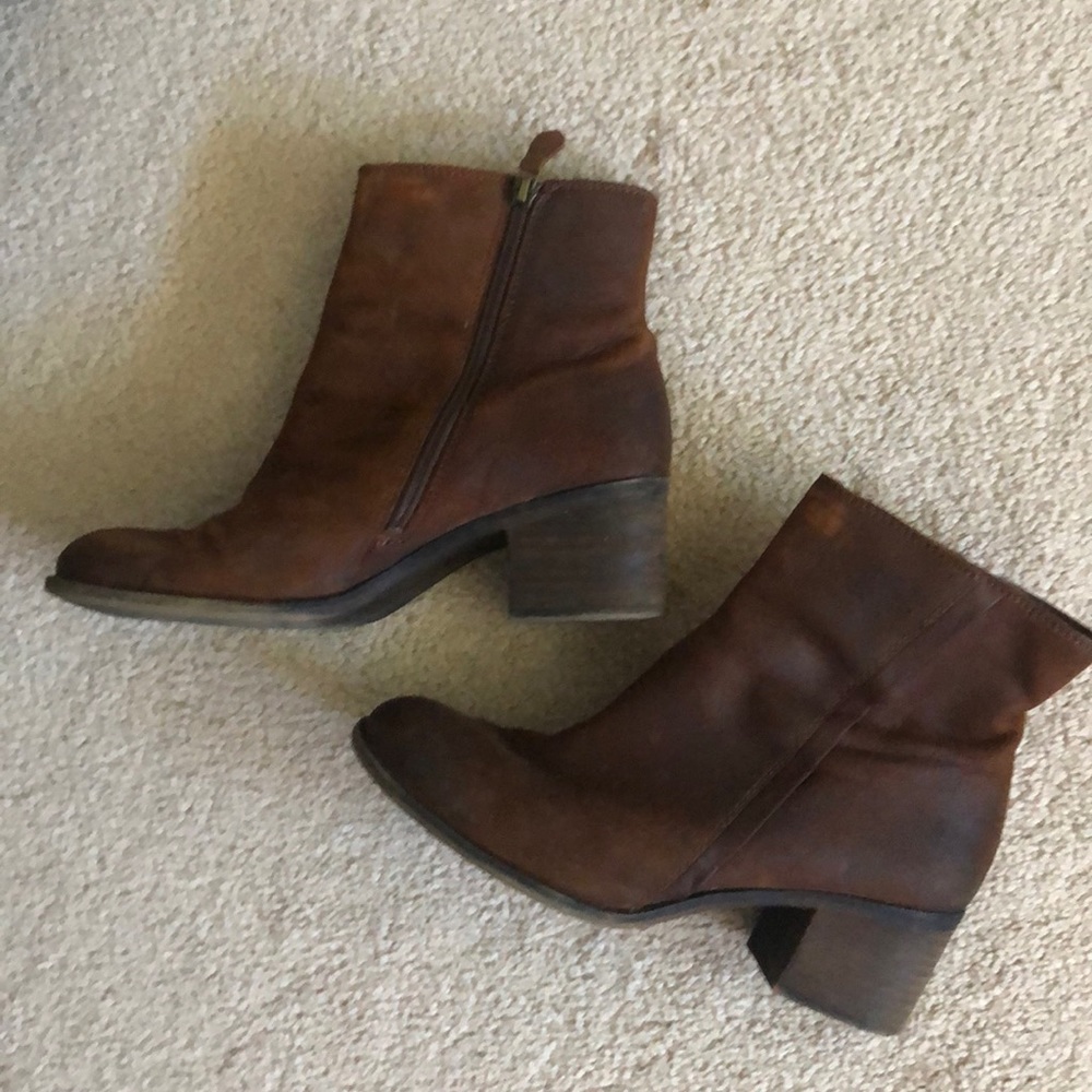 Franco Sarto leather booties